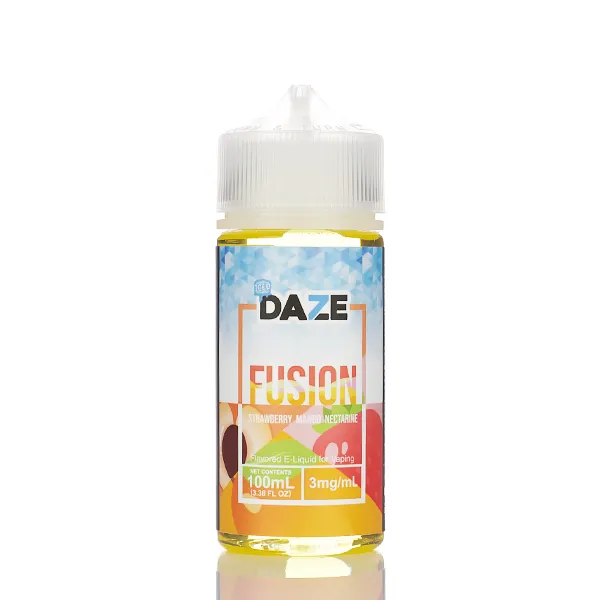 7 Daze Fusion TFN - Strawberry Mango Nectarine ICED - 100ml - Image 3