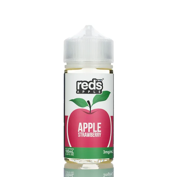 7 Daze - Reds Apple eJuice Strawberry - 100ml - Image 2