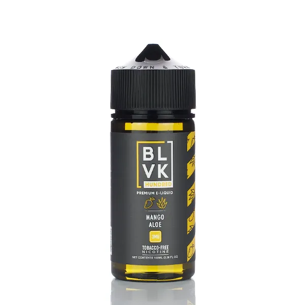 BLVK Hundred E-liquid - Mango Aloe - 100ml - Image 2