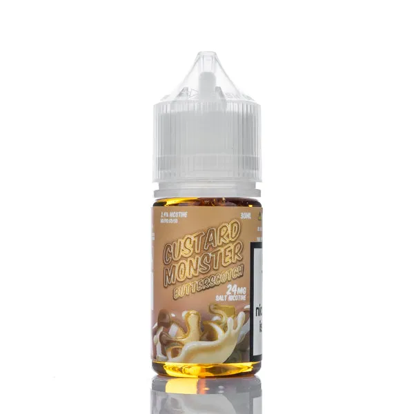 Custard Monster Salts - Butterscotch Custard - 30ml - Image 2