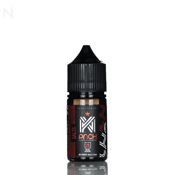Khali Vapors Salt Nic - Devils Punchbowl - 30mL - Image 2