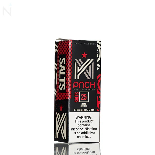 Khali Vapors Salt Nic - Devils Punchbowl - 30mL - Image 3