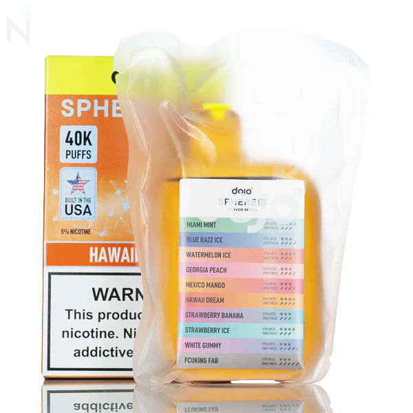Dojo Sphere S 40K Puffs Disposable - 20mL - Image 6