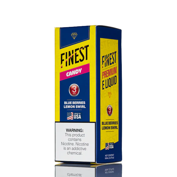 Finest E-Liquid - Candy Edition - Blue Berries Lemon Swirl - 100mL - Image 3