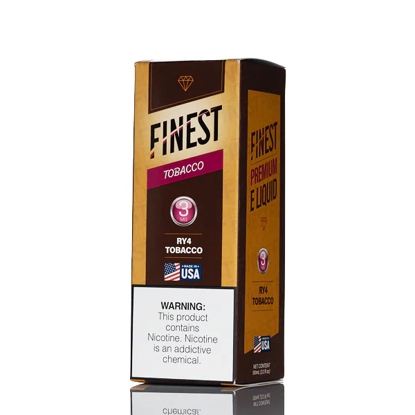 Finest E-Liquid - Tobacco Edition - RY4 Tobacco - 100mL (DISCONTINUED) - Image 3