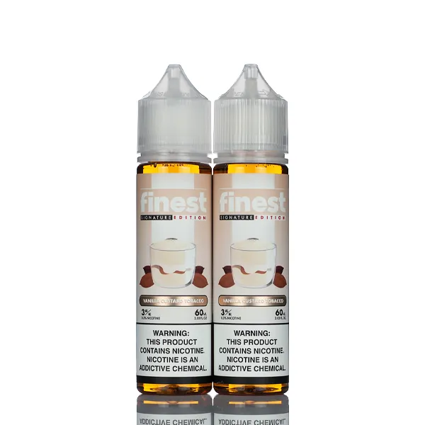 The Finest E-Liquid - Signature Edition - Vanilla Custard Tobacco - 120ml (DISCONTINUED) - Image 2