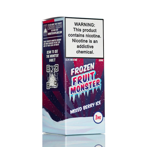 Frozen Fruit Monster - Mixed Berry Ice - 100mL - Image 3