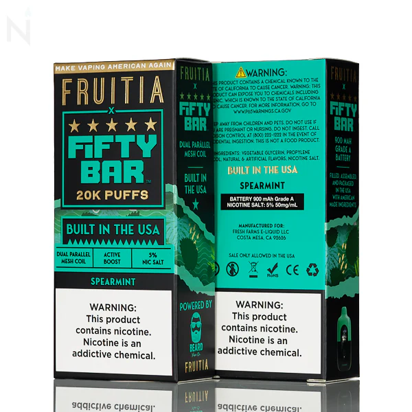 FRUITIA X Fifty Bar 20K 20000 Puffs Disposable - 16mL - Image 16
