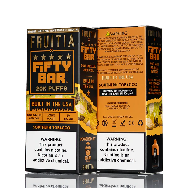 FRUITIA X Fifty Bar 20K 20000 Puffs Disposable - 16mL - Image 7