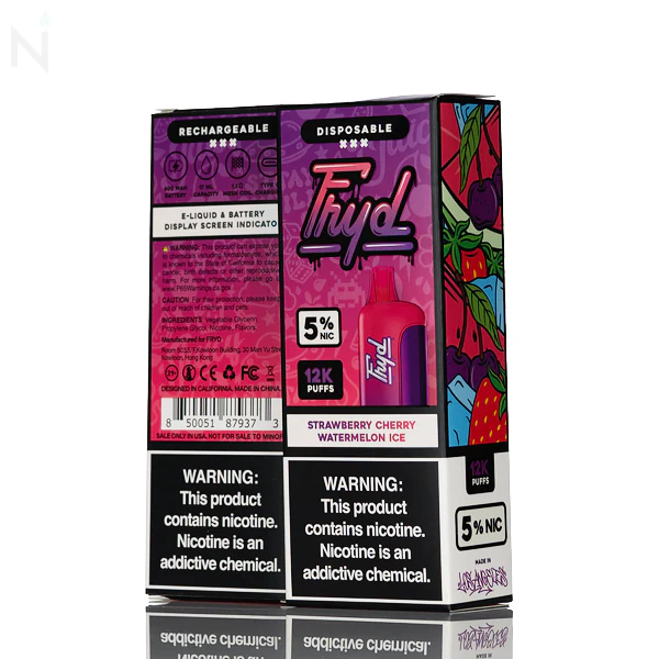 FRYD 12K 12000 Puffs Disposable Vape - 17mL - Image 9