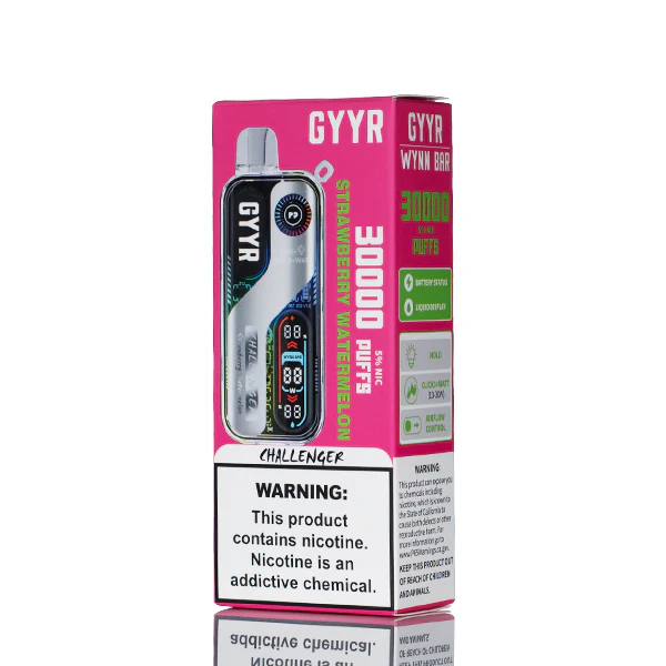 GYYR x Wynn Bar Challenger 30k Puff Disposable Vape - 20ML - Image 5