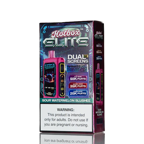 Hotbox Elite 50K 50000 Puffs Disposable Vape - 30mL - Image 3