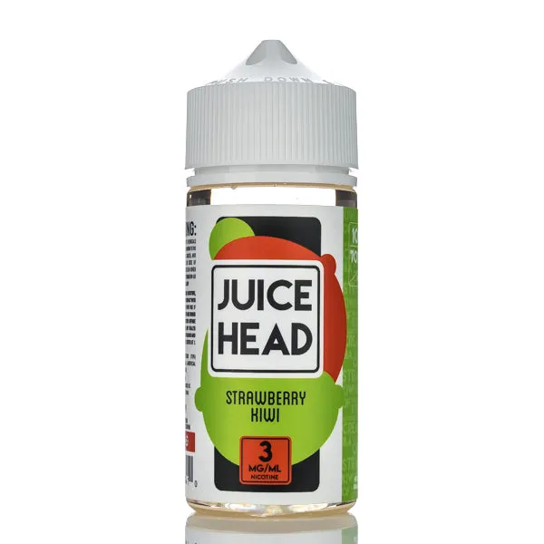 Juice Head E-Liquid - Strawberry Kiwi - 100ml - Image 2