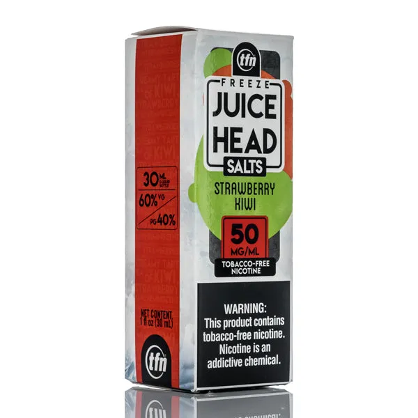 Juice Head TFN Salts - Strawberry Kiwi Freeze - 30ml - Image 2
