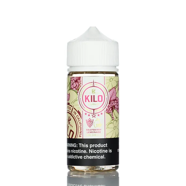 KILO E-Liquids - Raspberry Lemonade - 100ml - Image 2