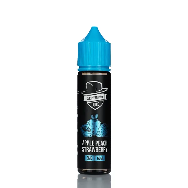 Mad Hatter Juice - Apple Peach Strawberry - 60ml - Image 2