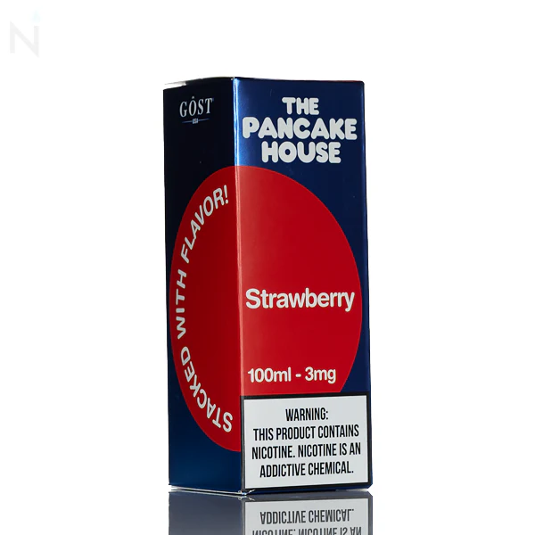 Pancake House E-Liquid - Strawberry - 100ml - Image 3