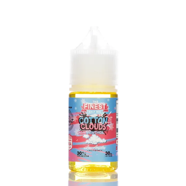 The Finest E-Liquid - Salt Nic Series - Cotton Clouds Menthol - 30ml (DISCONTINUED) - Image 2