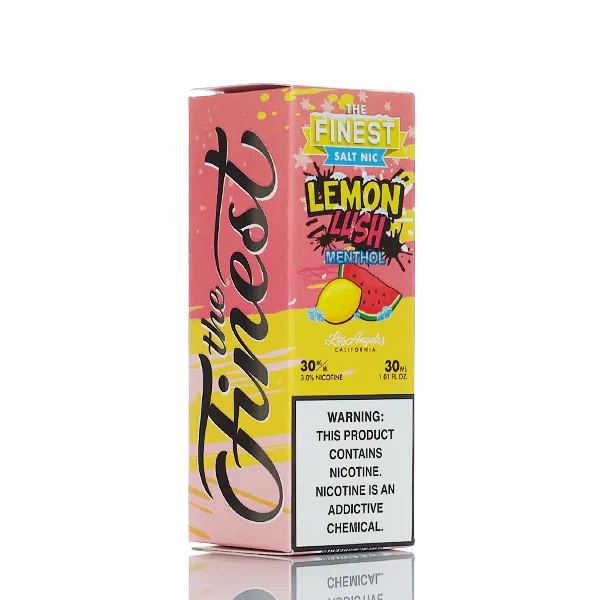 The Finest E-Liquid - Salt Nic Series - Lemon Lush Menthol - 30ml (DISCONTINUED) - Image 3