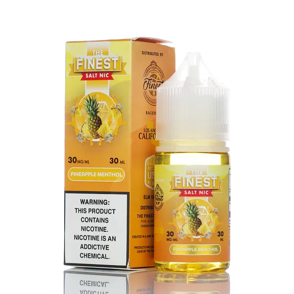 The Finest E-Liquid - Salt Nic Series - Pineapple Menthol - 30ml (DISCONTINUED)