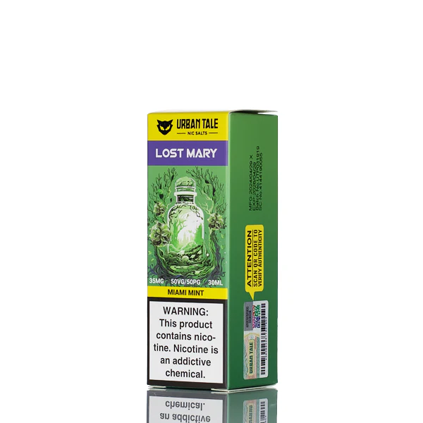 Urban Tale x Lost Mary Nic Salt - Miami Mint - 30ml - Image 3