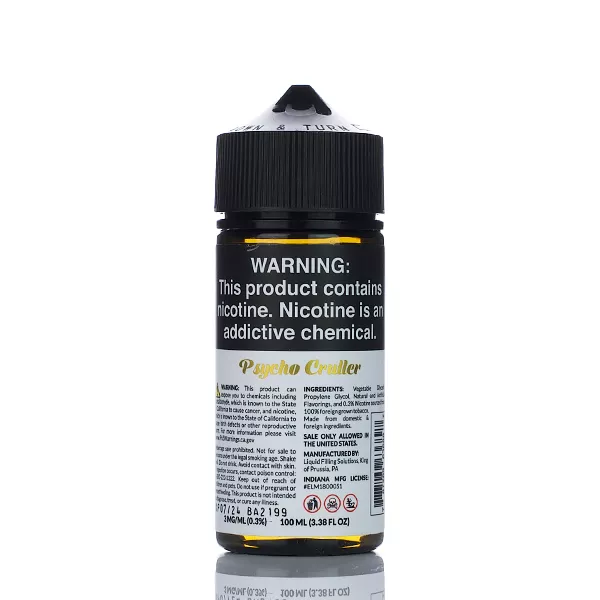 Vinyl and Vapor Deep Cuts - Side B - Psycho Cruller - 100ml (DISCONTINUED) - Image 2