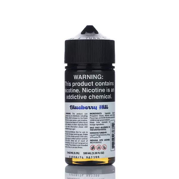 Vinyl and Vapor Deep Cuts - Side D - Blueberry Hill - 100ml (DISCONTINUED) - Image 2