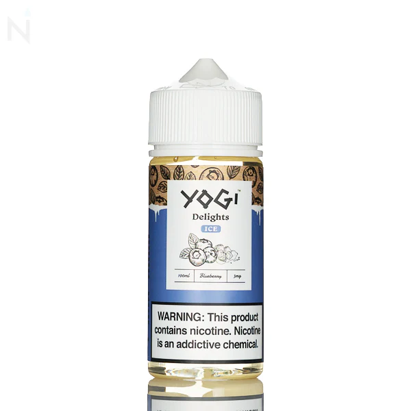 Yogi Delights E-Liquid - Blueberry Ice - 100mL